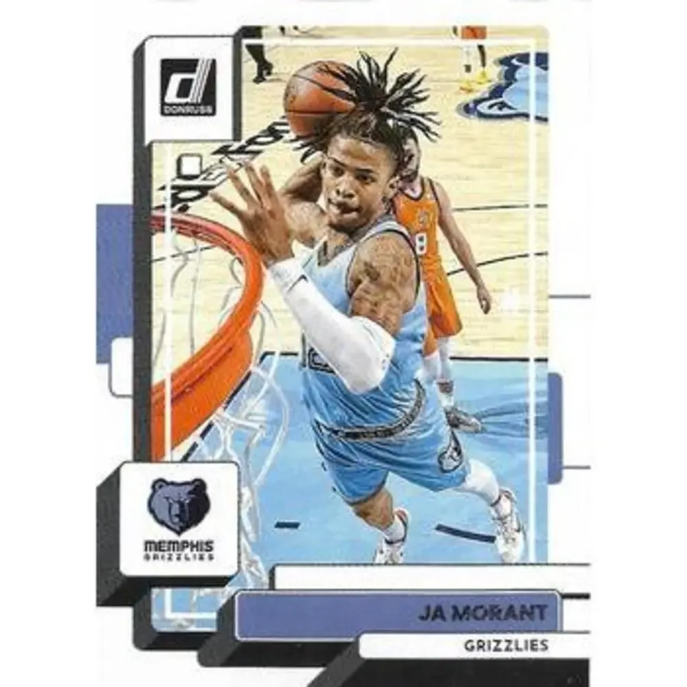 2022-23 Panini Donruss Ja Morant #156 Memphis Grizzlies